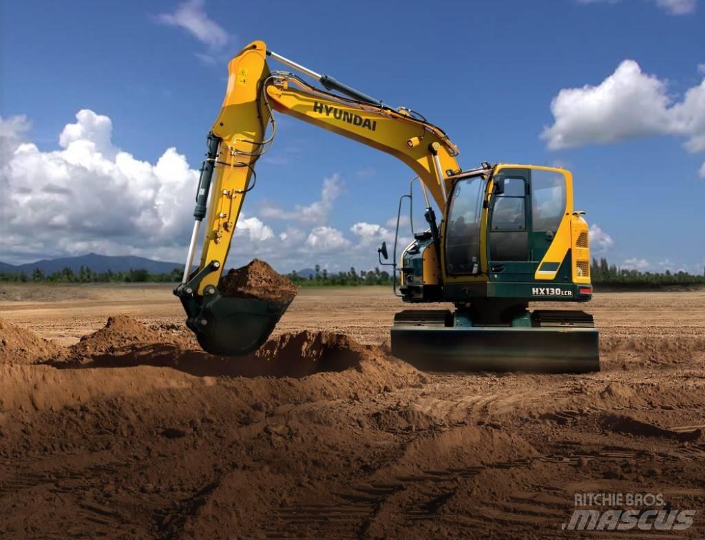 Hyundai HX130LCRD Crawler Excavators