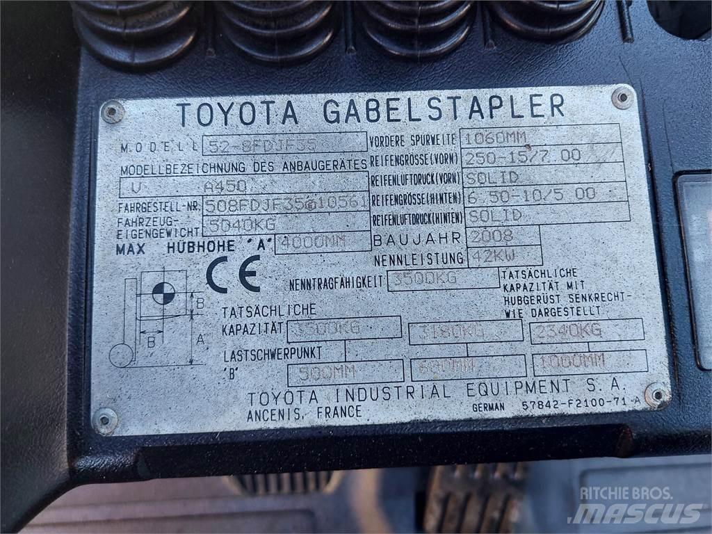 Toyota 52 8FDJF35 Diesel Forklifts