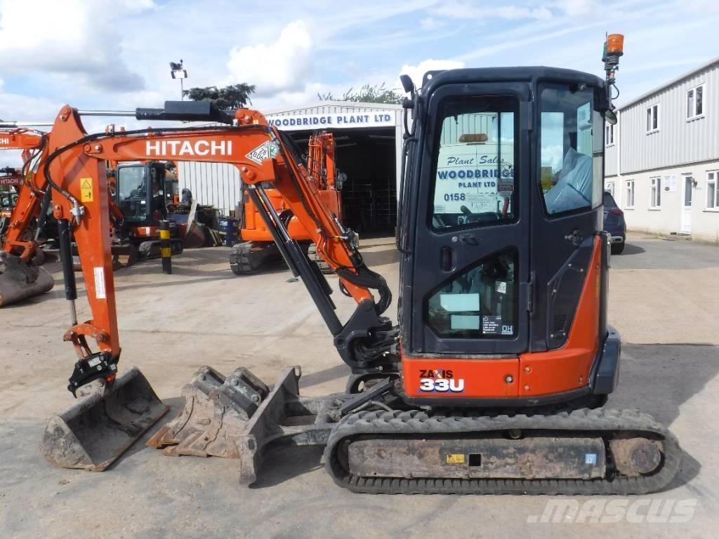 Hitachi ZX 33 U-6 Mini Excavators <7t (Mini Diggers)