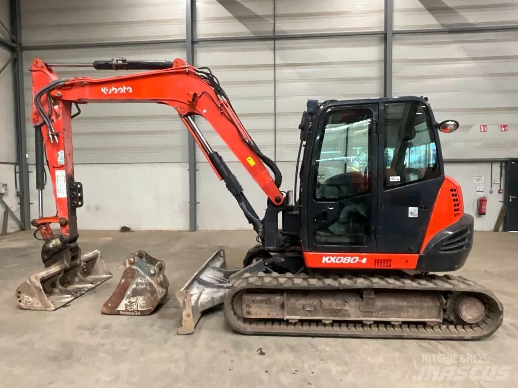 Kubota KX 080-4 Mini excavators  7t - 12t