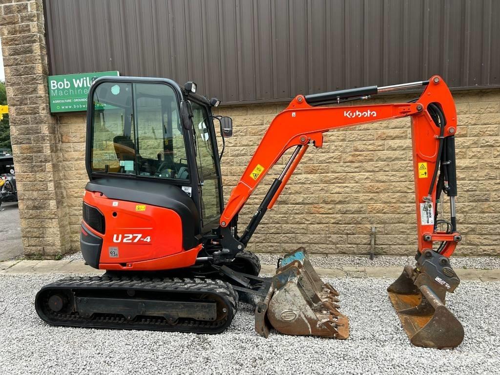 Kubota U27-4 Mini Excavators <7t (Mini Diggers)