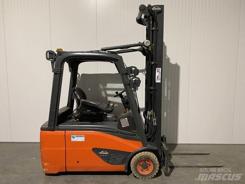 Linde E16L-02 Electric Forklifts