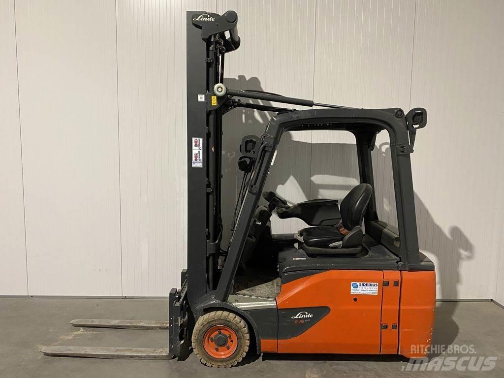 Linde E16L-02 Electric Forklifts