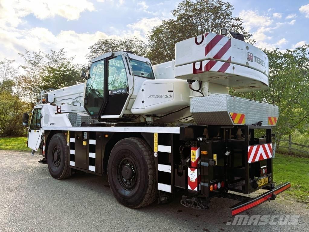 Terex AC40/2L Mobile and all terrain cranes