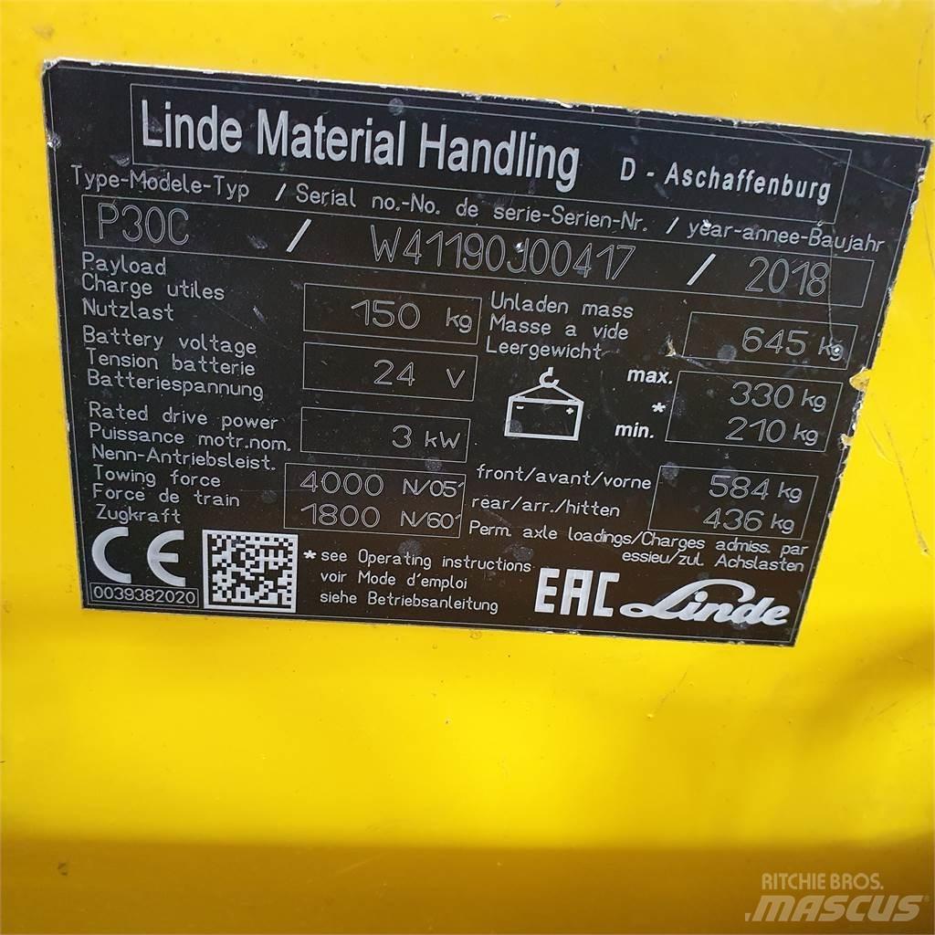 Linde P30C Tow Trucks / Wreckers