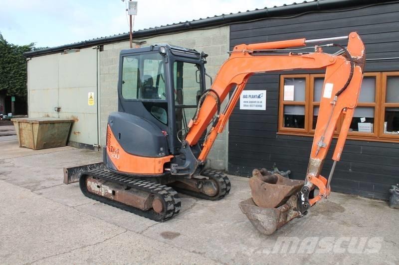 Hitachi ZX 30 U Mini Excavators <7t (Mini Diggers)