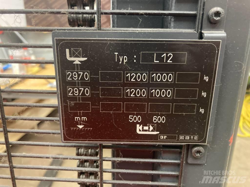 Linde L12AC Pedestrian stacker
