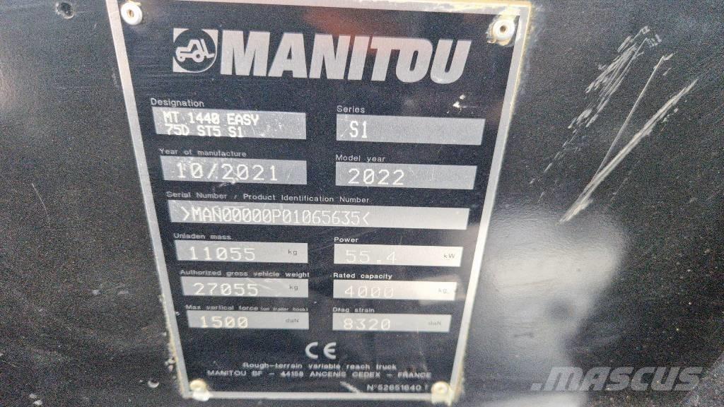 Manitou MT 1440 Telescopic Handlers