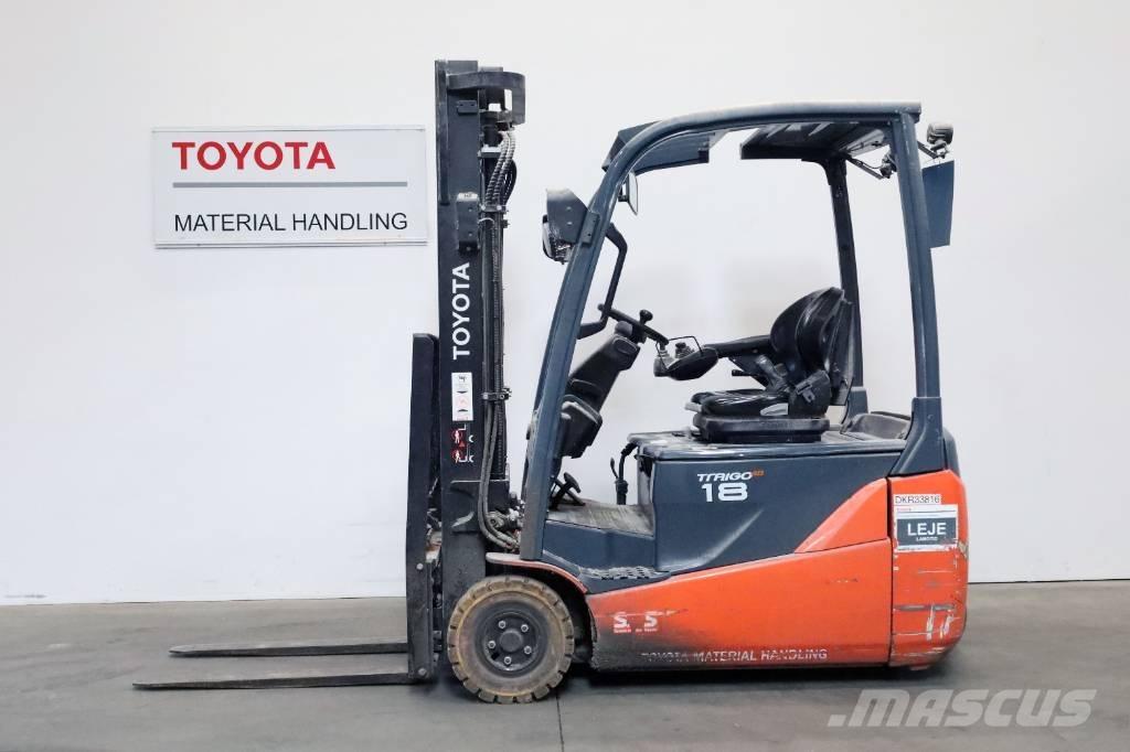 Toyota 8FBE18T Electric Forklifts
