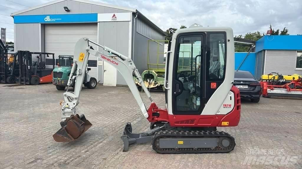 Takeuchi TB216 A Mini Excavators <7t (Mini Diggers)