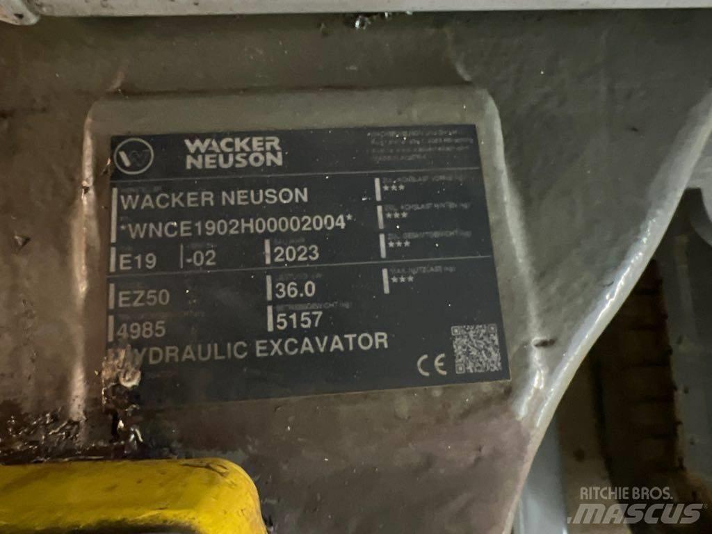 Wacker Neuson EZ50 Crawler Excavators