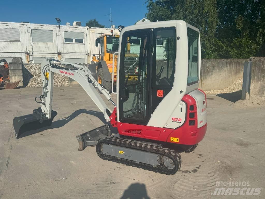 Takeuchi TB 216 Mini Excavators <7t (Mini Diggers)