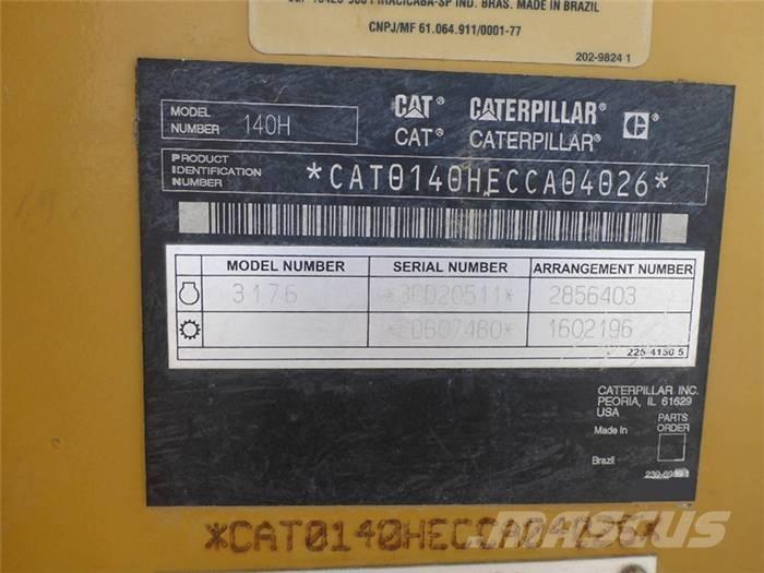 CAT 140 H Motor Graders