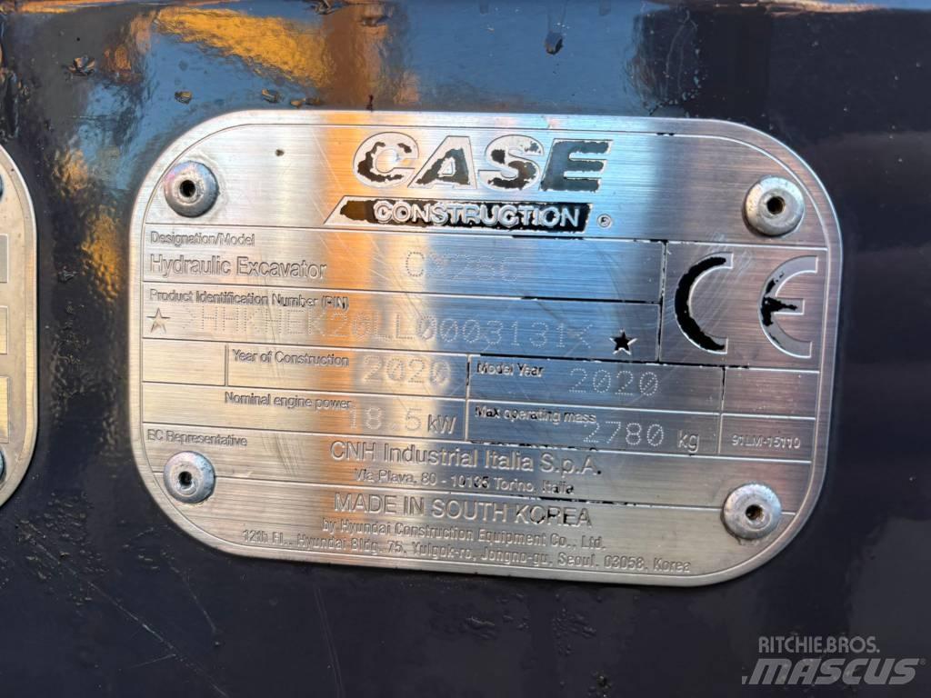 CASE CX 26 C Mini Excavators <7t (Mini Diggers)