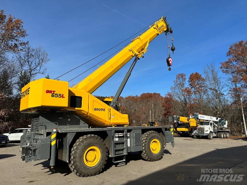 Grove GRT655L Rough Terrain Cranes
