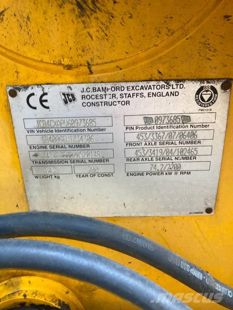 JCB 4CX Backhoe Loaders