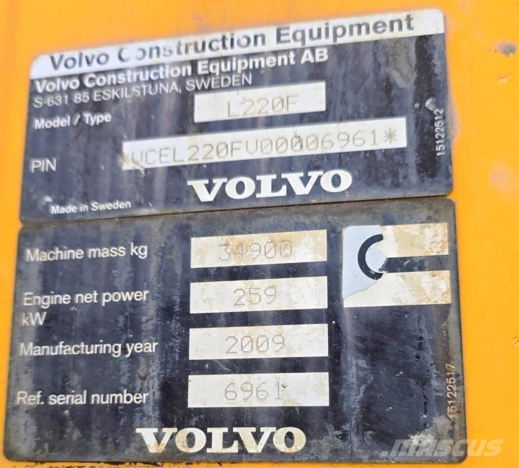 Volvo L 220 F Wheel Loaders
