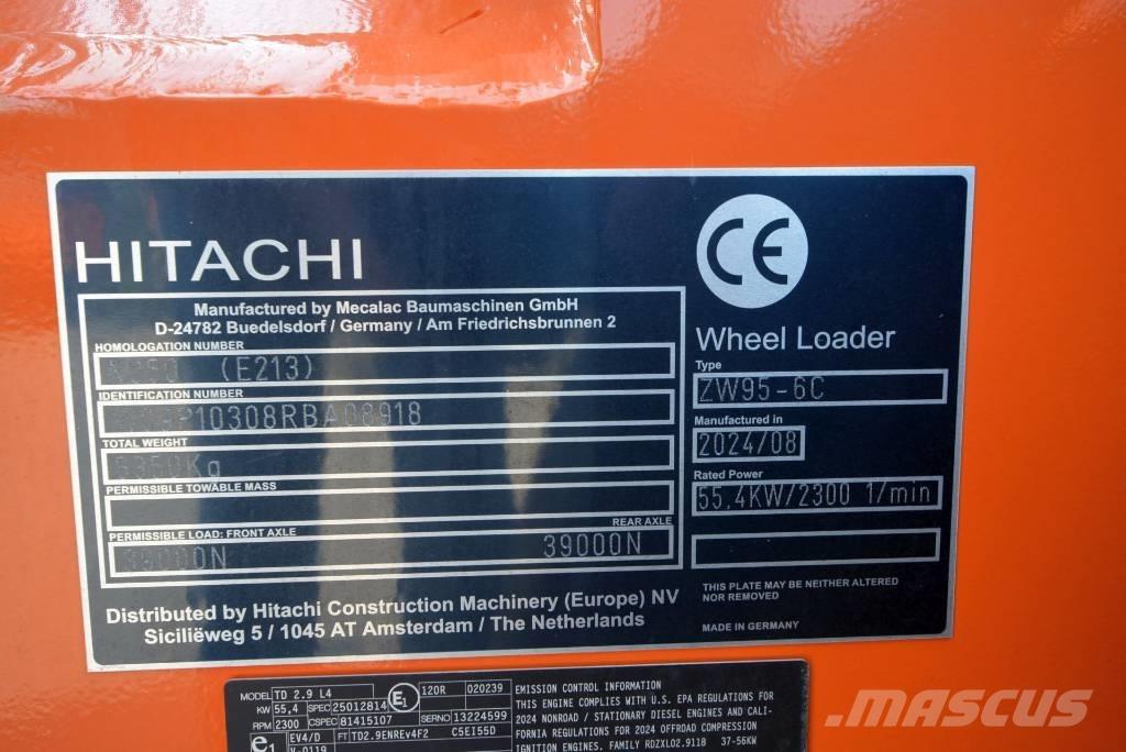 Hitachi ZW 95-6 C Wheel Loaders