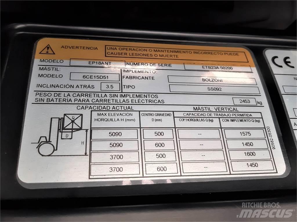CAT EP18ANT Electric Forklifts