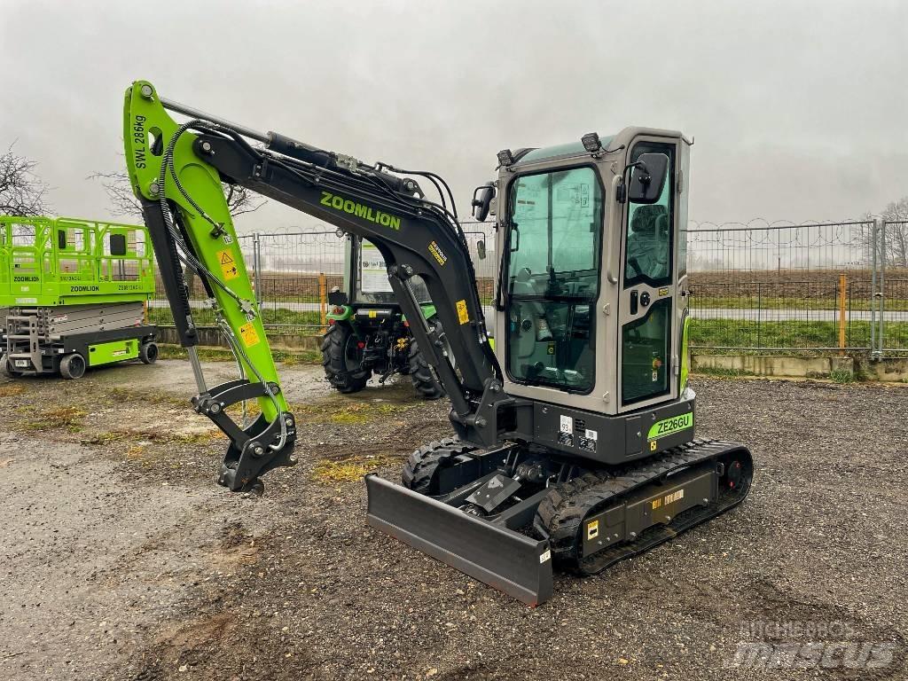 Zoomlion ZE 26 GU Mini Excavators <7t (Mini Diggers)