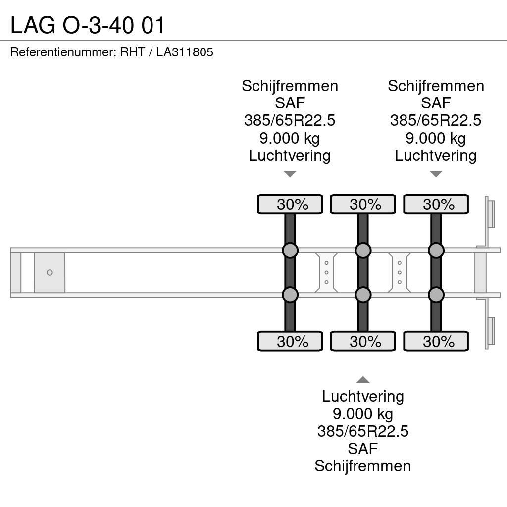 LAG O-3-40 01 Flatbed Trailers