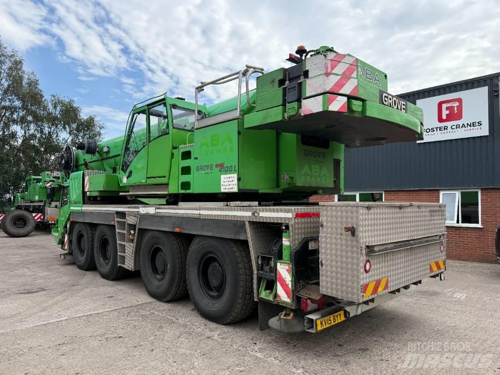 Grove GMK 4100L Mobile and all terrain cranes