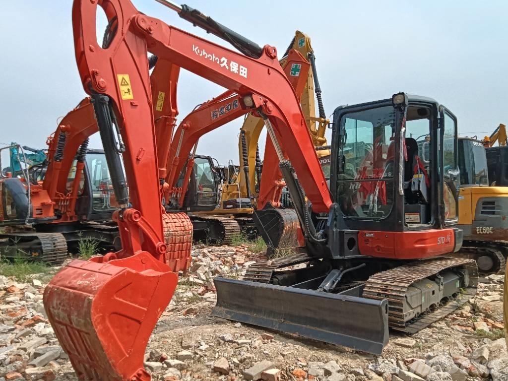 Kubota KX165 Mini Excavators <7t (Mini Diggers)