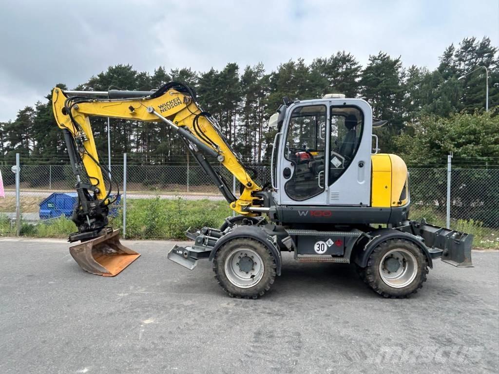 Wacker Neuson EW100 Wheeled Excavators