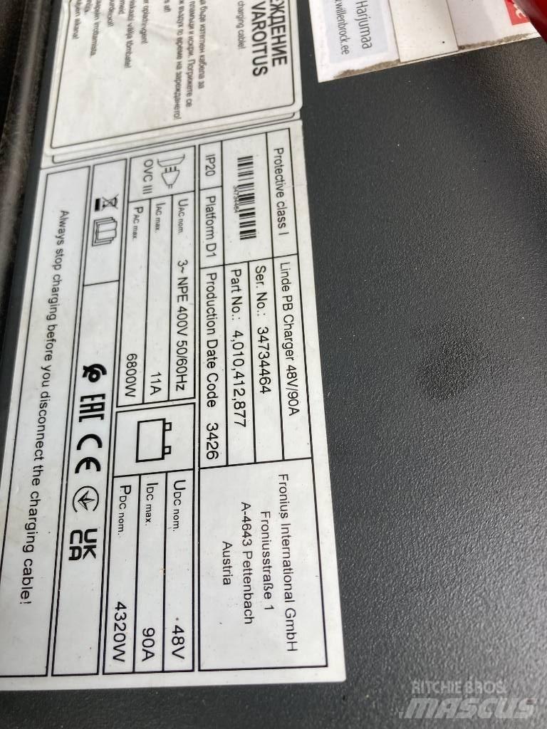 Linde E16P/386-02 Electric Forklifts