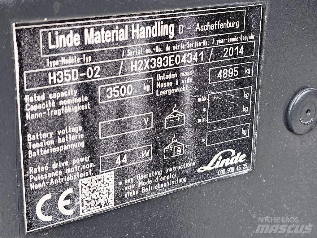 Linde H35D-02 Diesel Forklifts