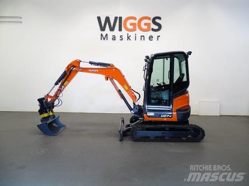Kubota U 27-4 Mini Excavators <7t (Mini Diggers)