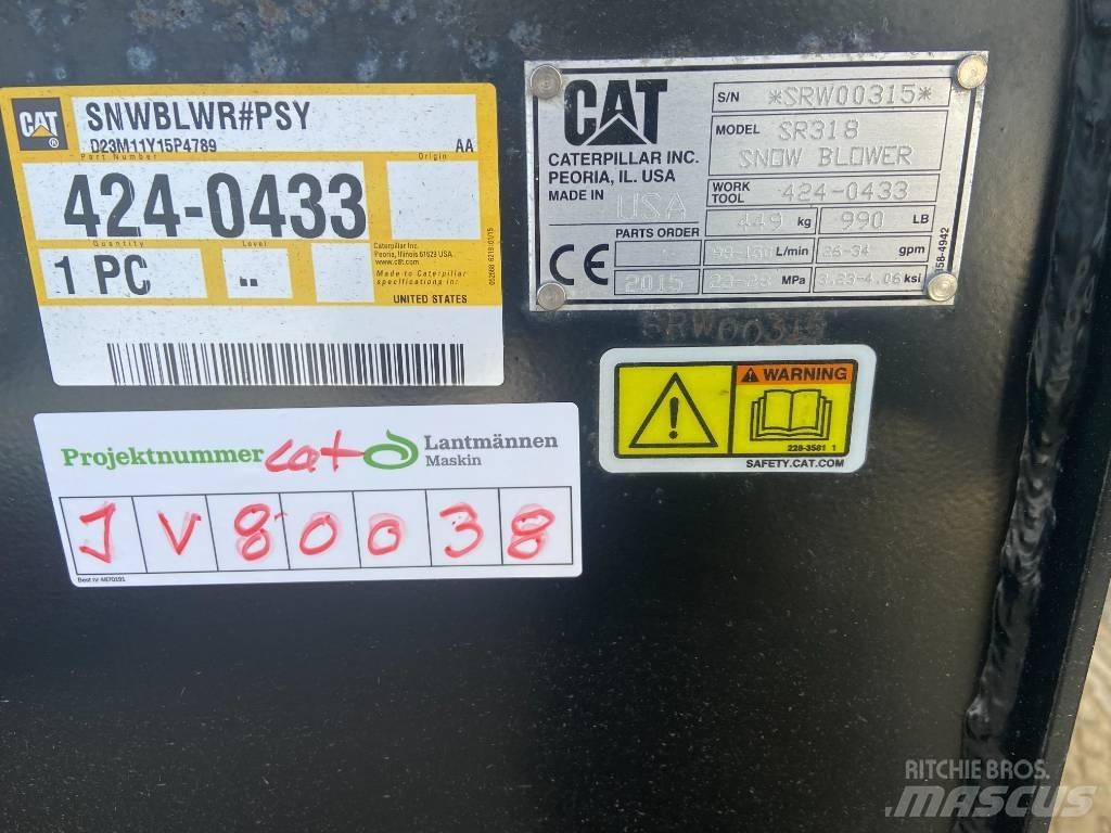 CAT SR318 SNÖ SLUNGA Farm Equipment - Others