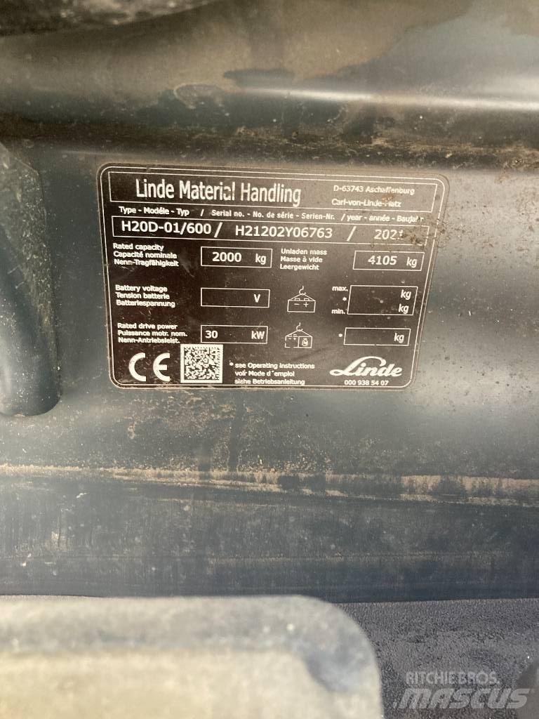 Linde H20/600D/1202 Diesel Forklifts