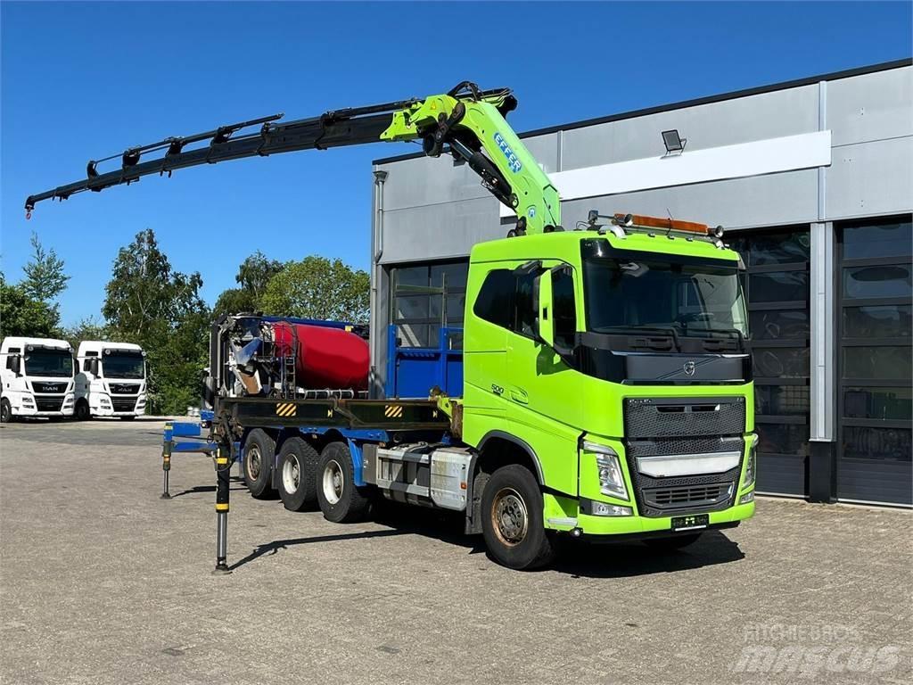 Volvo FH 500 8X4 Boom / Crane / Bucket Trucks