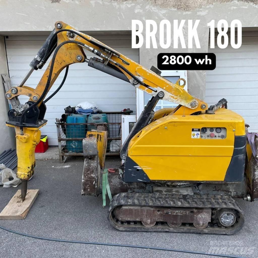 Brokk 180 Mini Excavators <7t (Mini Diggers)