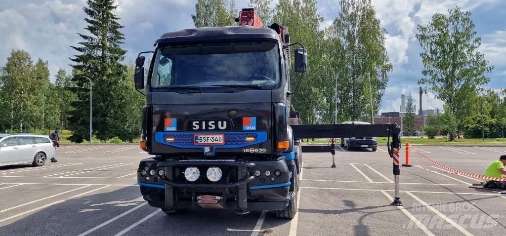 Sisu E18 630 Boom / Crane / Bucket Trucks