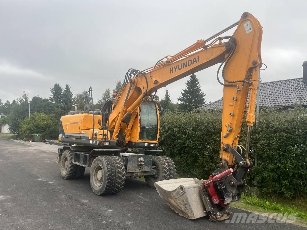 Hyundai 140W-9A Wheeled Excavators