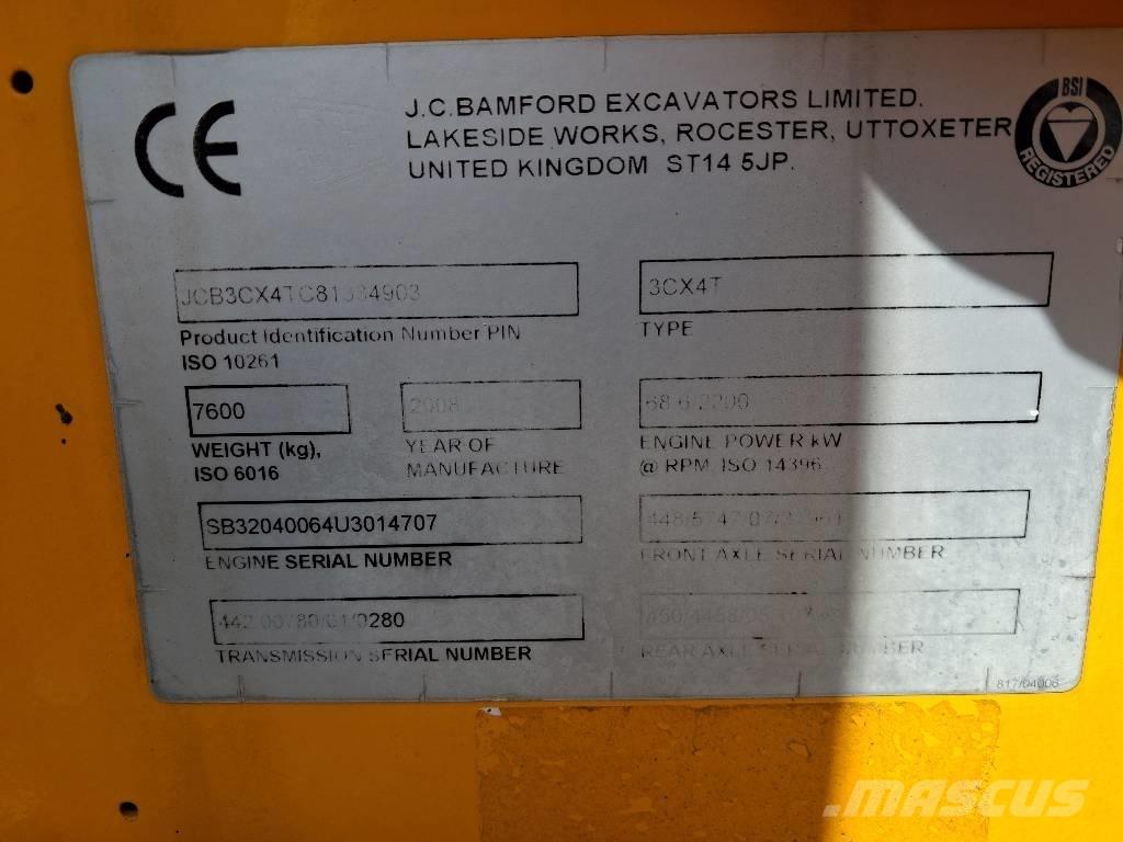 JCB 3 CX Backhoe Loaders