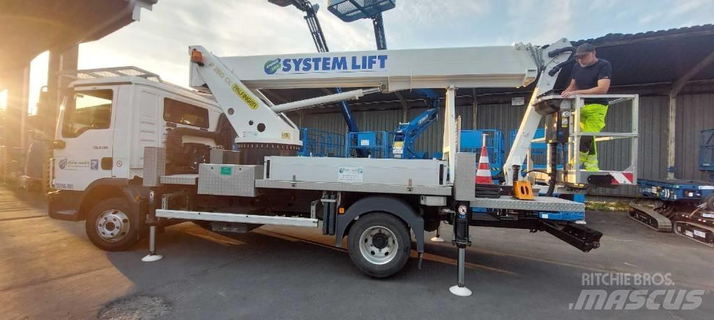 Palfinger P 280 CK Truck Mounted Aerial Platforms