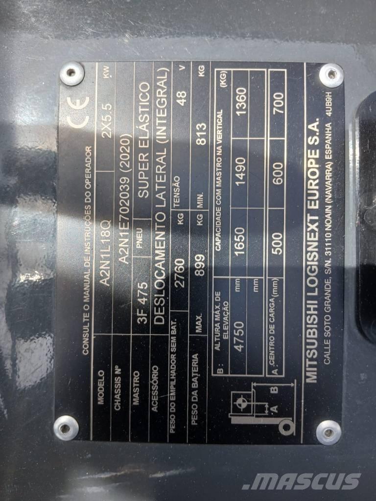 UniCarriers TX 3-18 Electric Forklifts