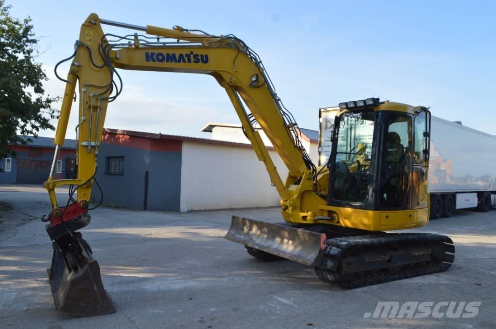 Komatsu PC 88 MR Mini excavators  7t - 12t