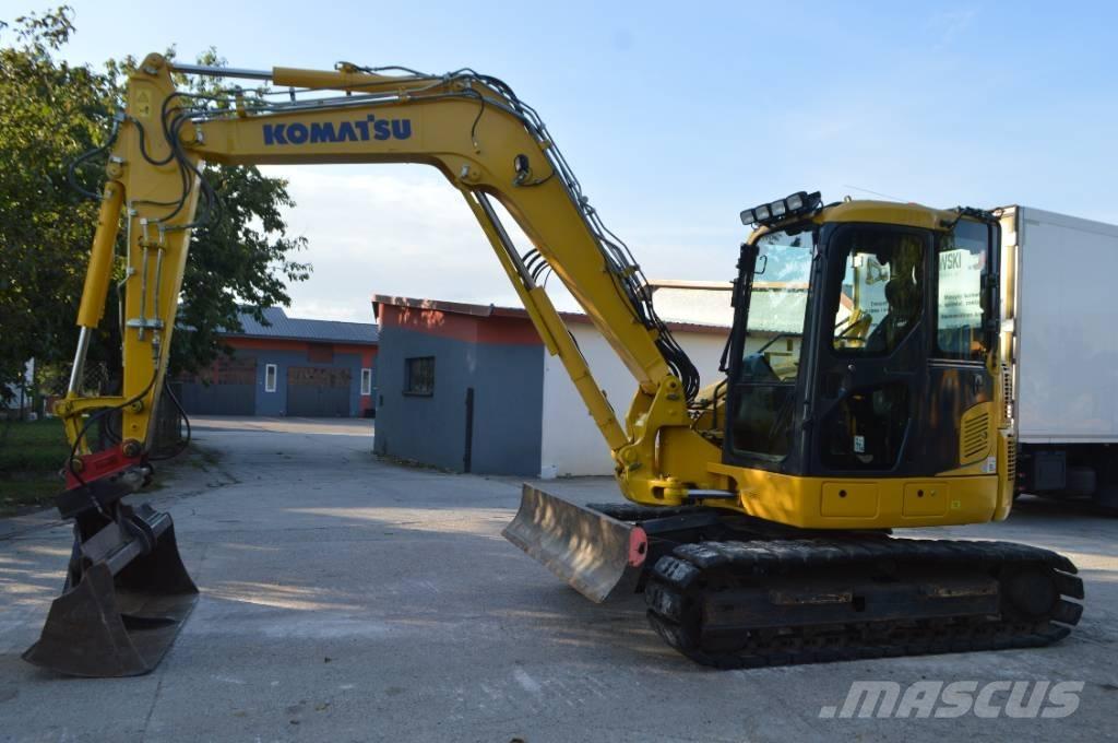 Komatsu PC 88 MR Mini excavators  7t - 12t