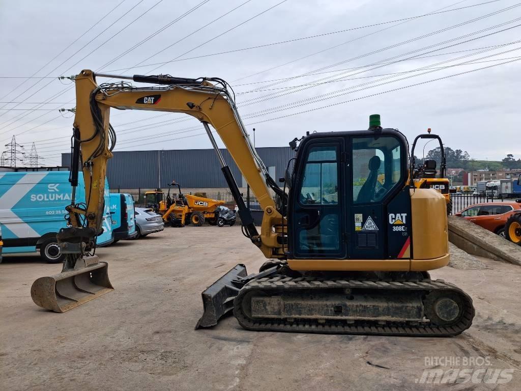 CAT 308 E 2 CR Mini excavators  7t - 12t