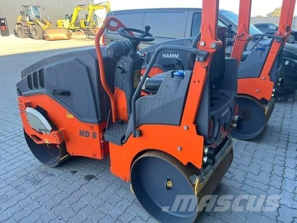 Hamm HD 8 Twin drum rollers