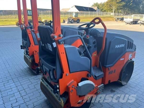 Hamm HD 8 Twin drum rollers