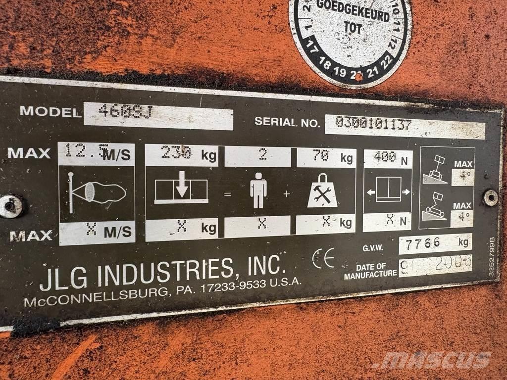JLG 460sj Telescopic boom lifts