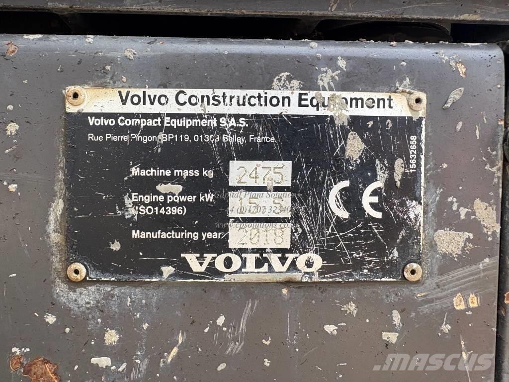 Volvo ECR 25 D Mini Excavators <7t (Mini Diggers)