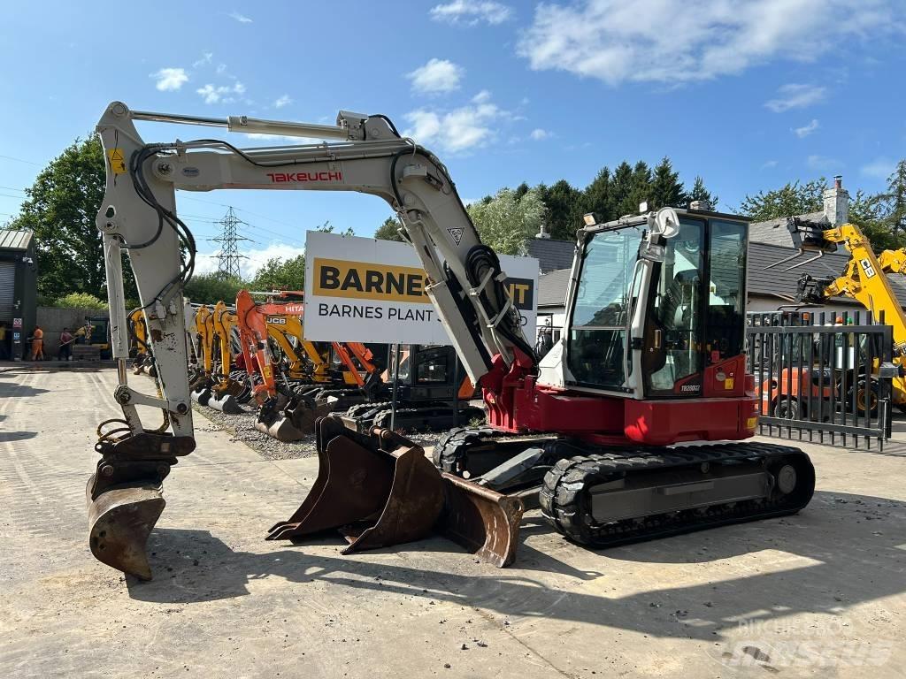 Takeuchi TB 280 FR Mini excavators  7t - 12t