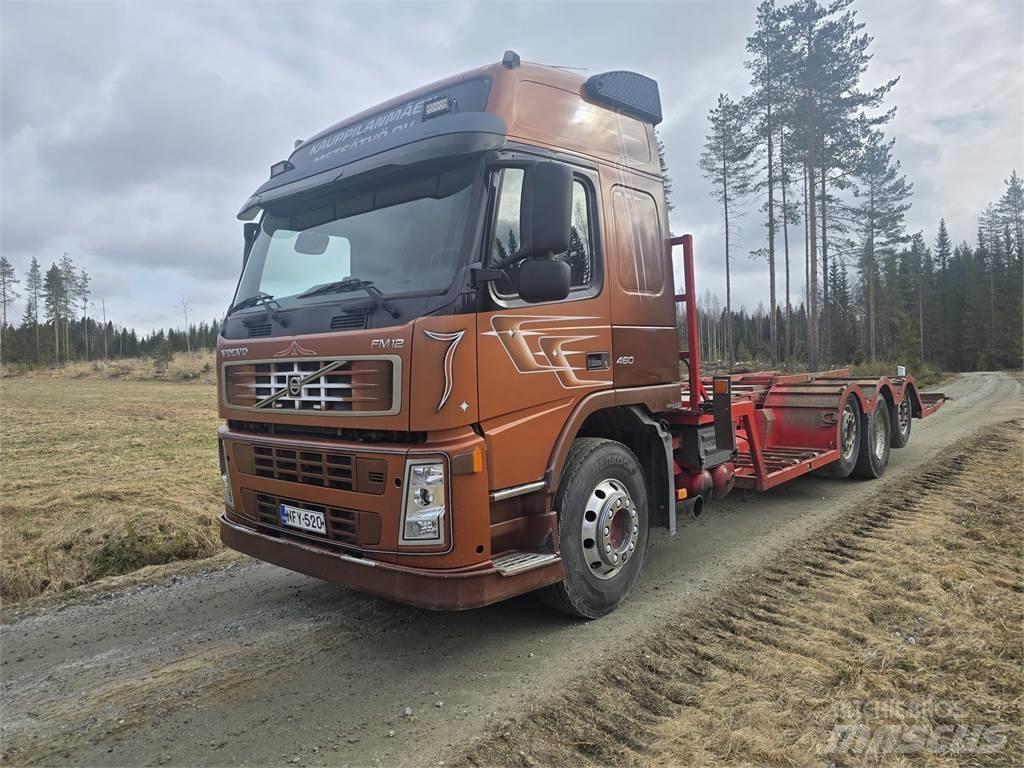 Volvo FM12 8x2 Forest machine transport trucks