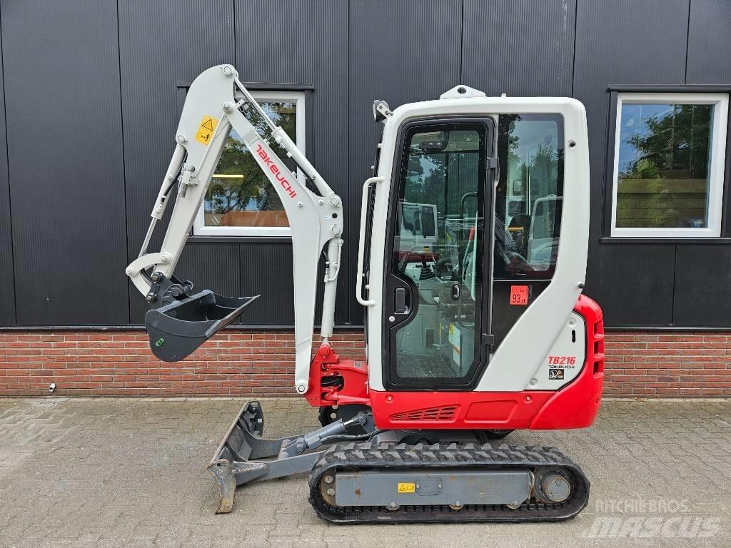 Takeuchi TB 216 Mini Excavators <7t (Mini Diggers)